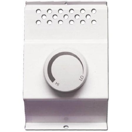 HOMECARE PRODUCTS 08732 Single Pole Built In Baseboard Thermostat - White HO572574